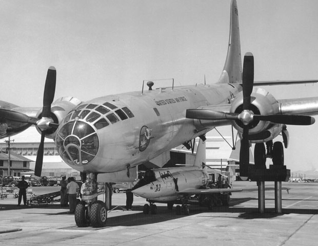 B-50 on lift