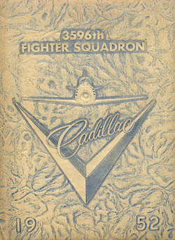 3596 Fighter Squadron Yearbook Cover