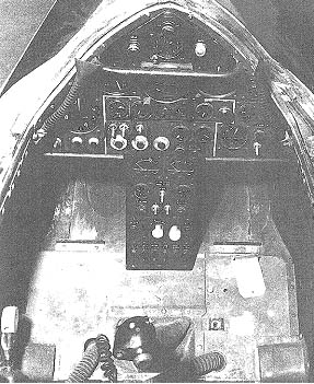 X-2 cockpit