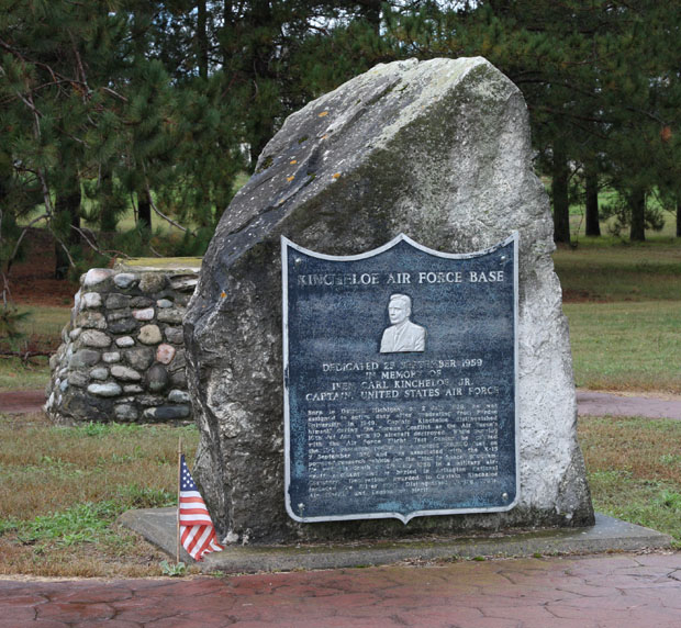 Kincheloe AFB Dedication Plaque